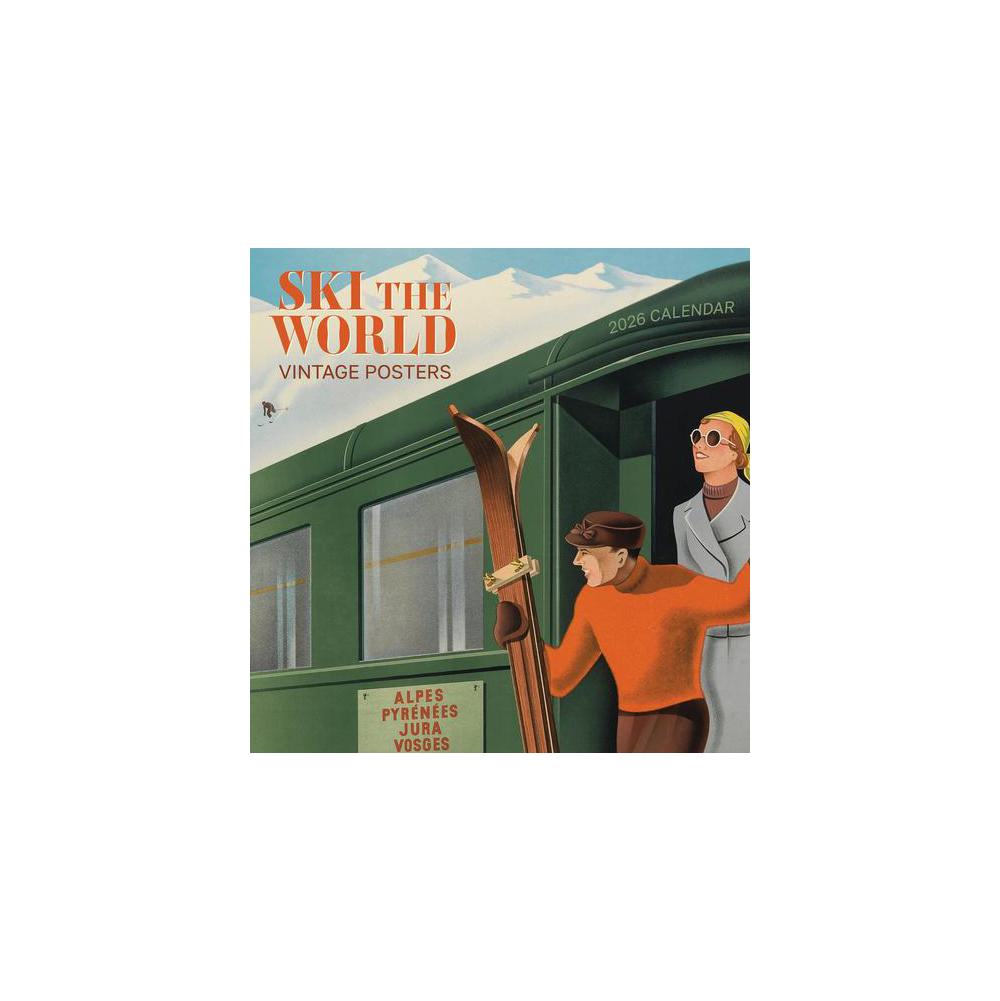 Pomegranate, Calendars, Art & School, 2026, Wall style, Ski the World, 941895